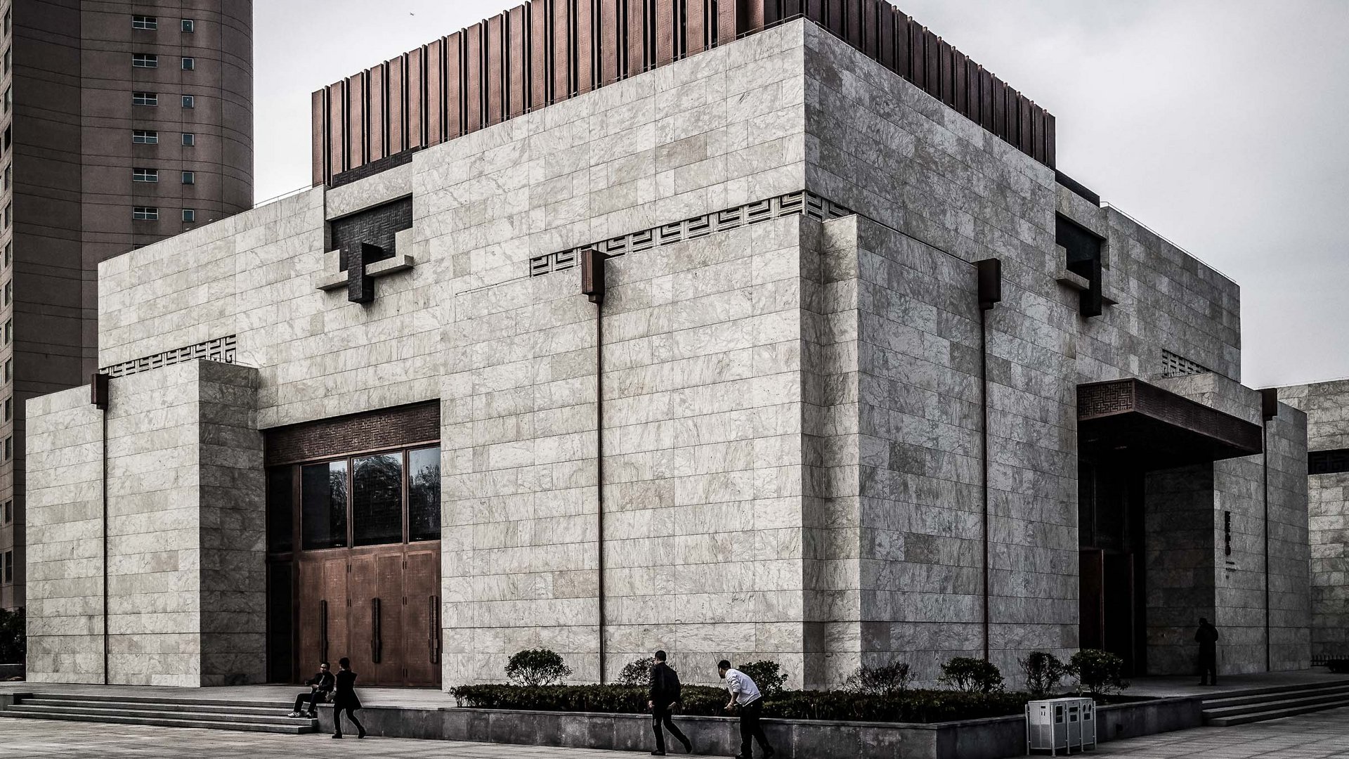 Gebäude des Nanjing Museums in China